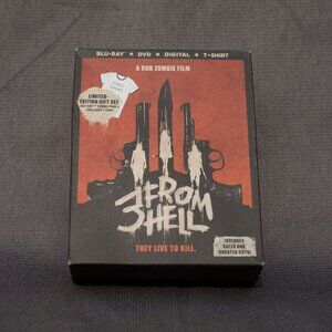 -L- OPEN BOX 3 From Hell "Disco Sucks" T-Shirt | Rob Zombie Film Movie Halloween